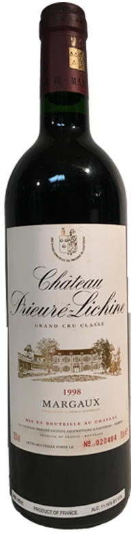1998 Prieure Lichine Margaux