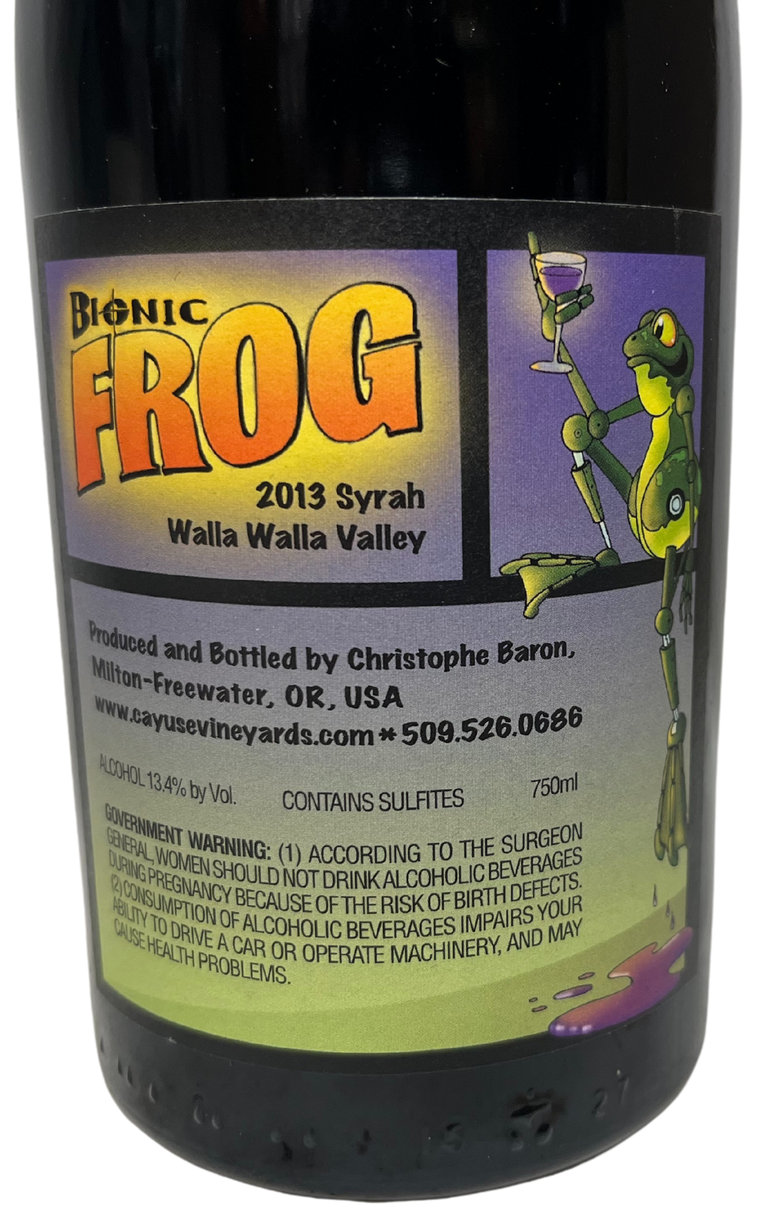 2013 Cayuse Vineyards Bionic Frog Syrah
