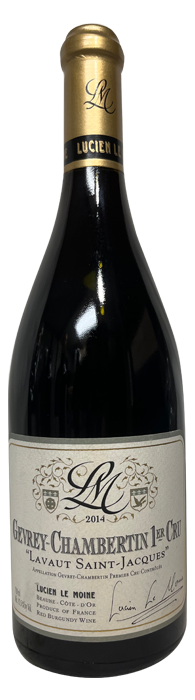 2014 Lucien Le Moine Gevrey Chambertin Lavaux St Jacques