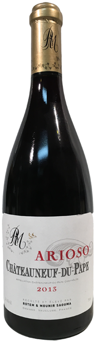 2013 Rotem & Mounir Saouma Chateauneuf du Pape Arioso Rouge