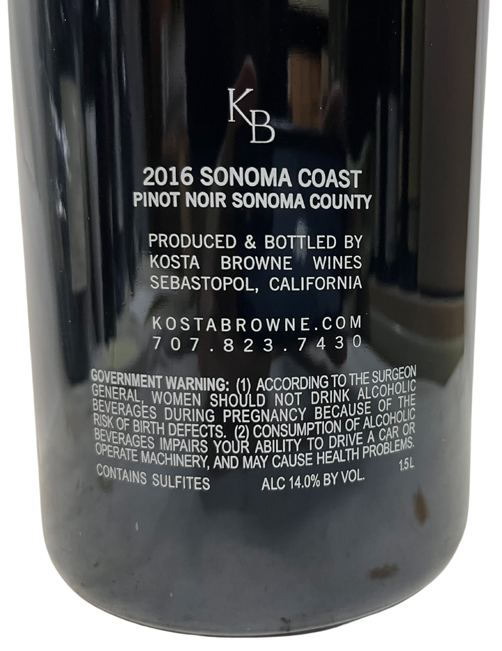 2016 Kosta Browne Sonoma Coast Pinot Noir