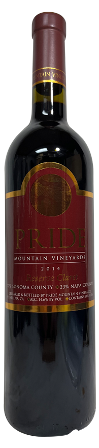 2014 Pride Mountain Vineyards Reserve Claret