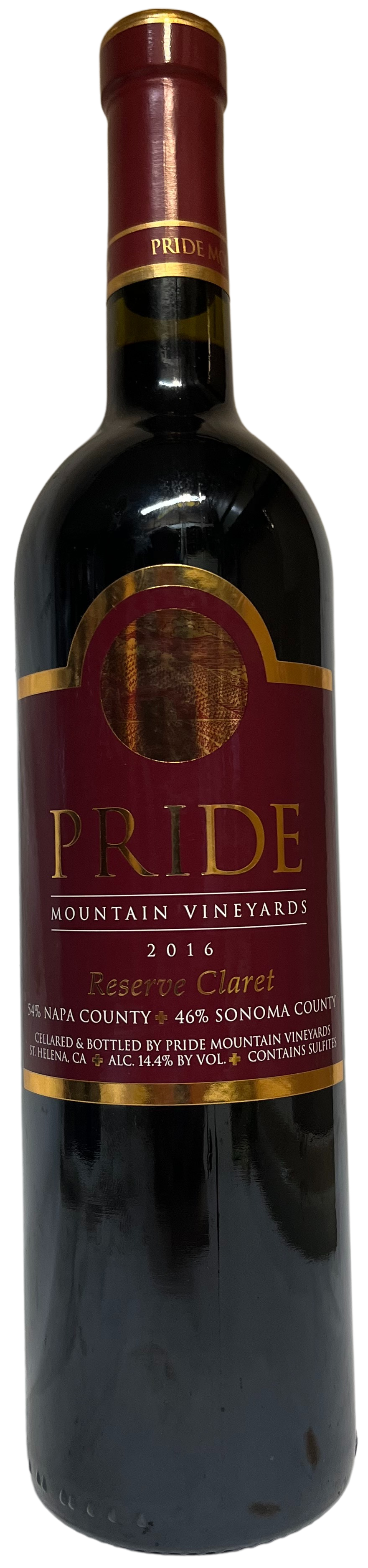 2016 Pride Mountain Vineyards Reserve Claret