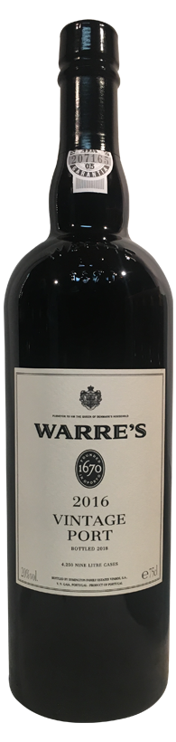 2016 Warre Vintage Port