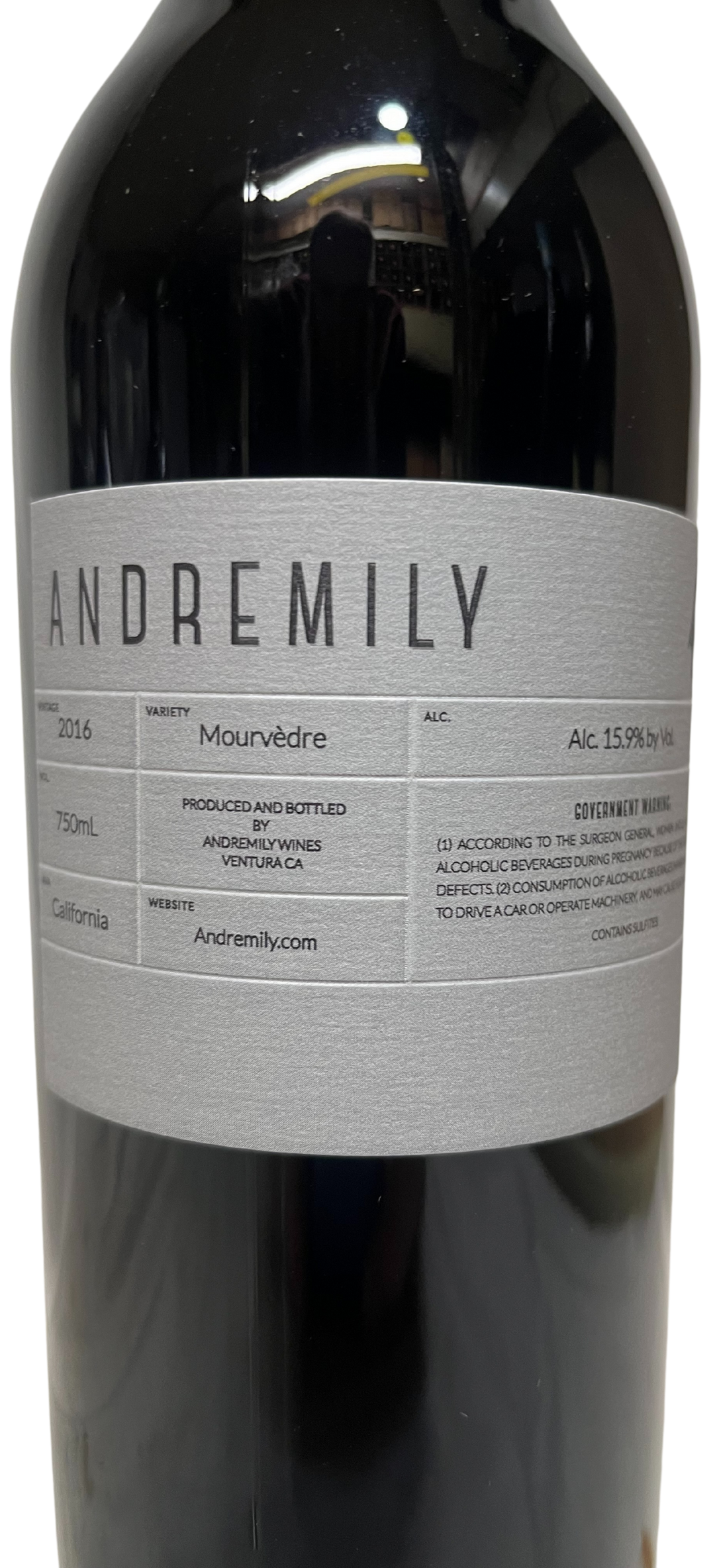 2016 Andremily Mourvedre