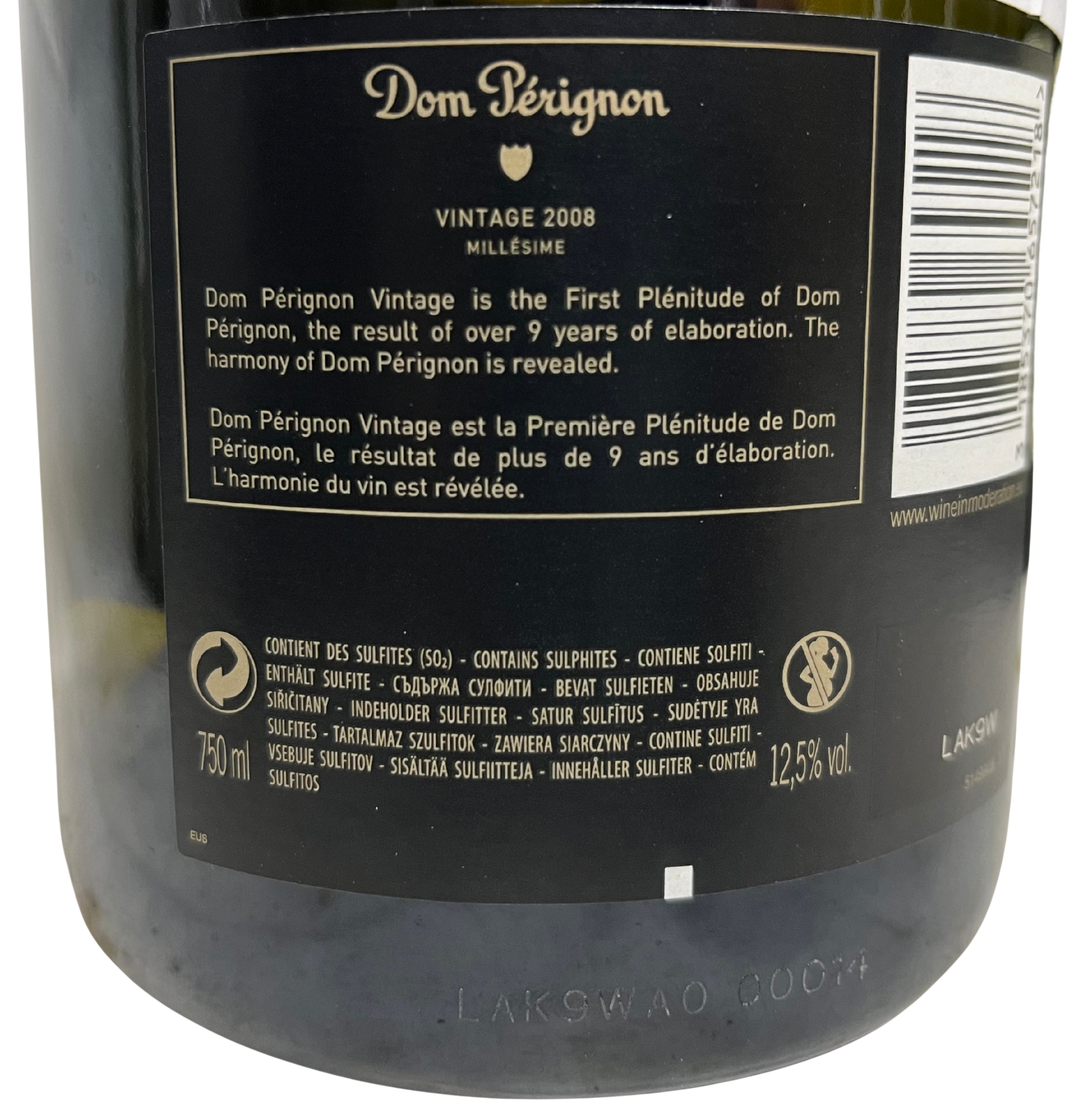 2008 Dom Perignon Champagne