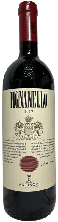 2019 Antinori Tuscany Tignanello