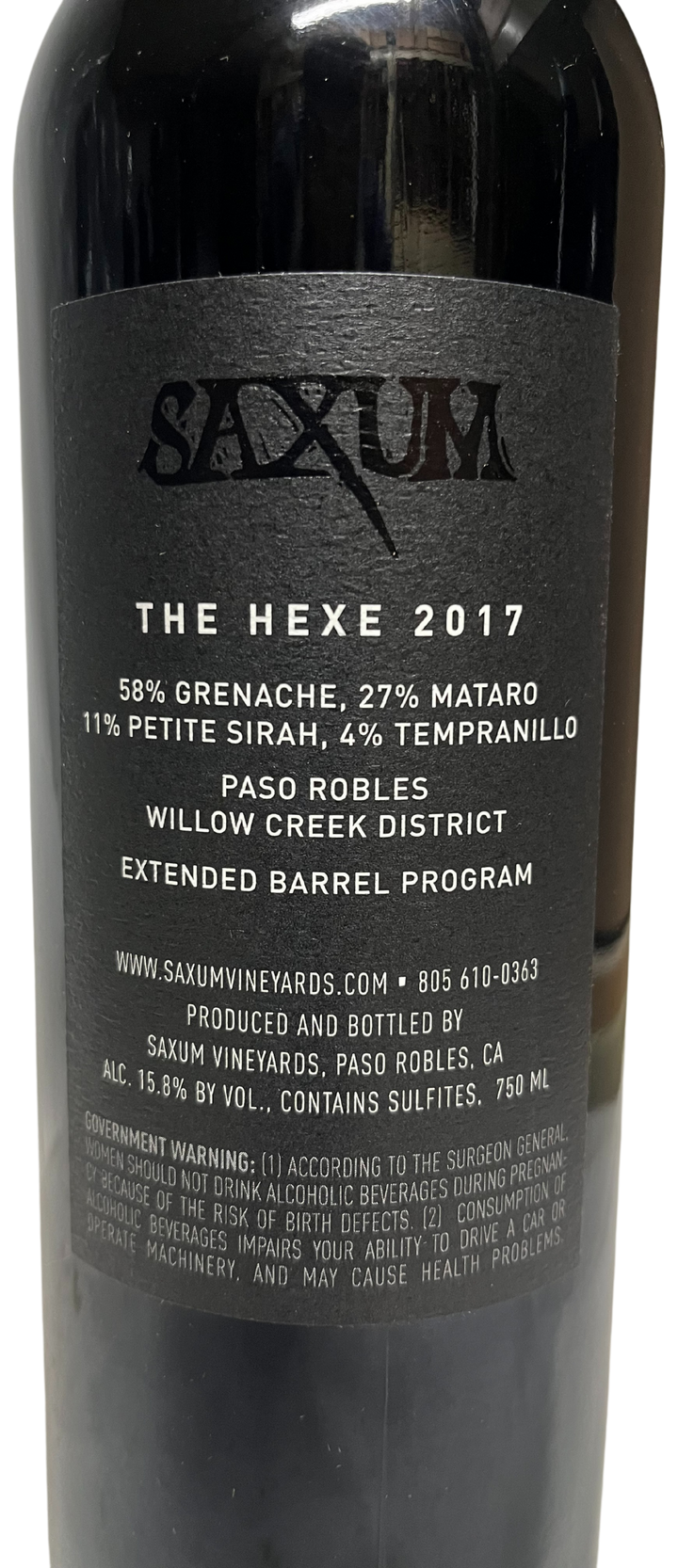 2017 Saxum The Hexe Proprietary Red