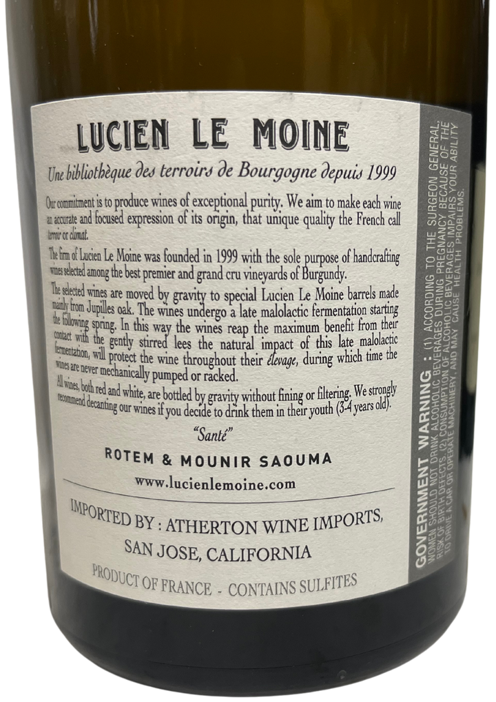 2020 Lucien Le Moine Chassagne Montrachet Embrazees