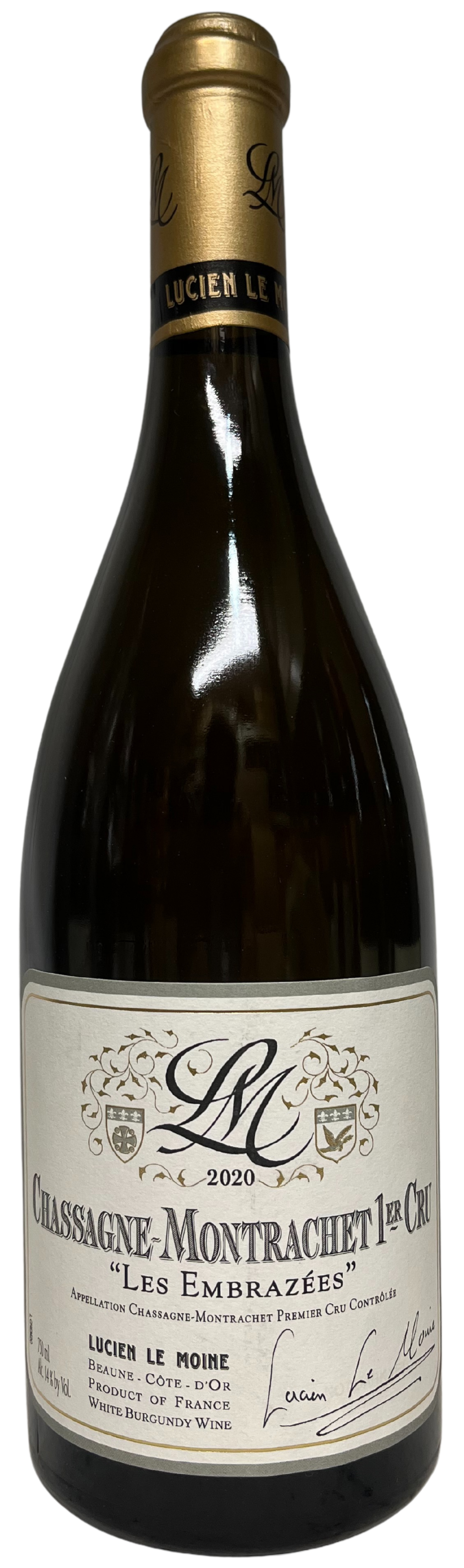2020 Lucien Le Moine Chassagne Montrachet Embrazees