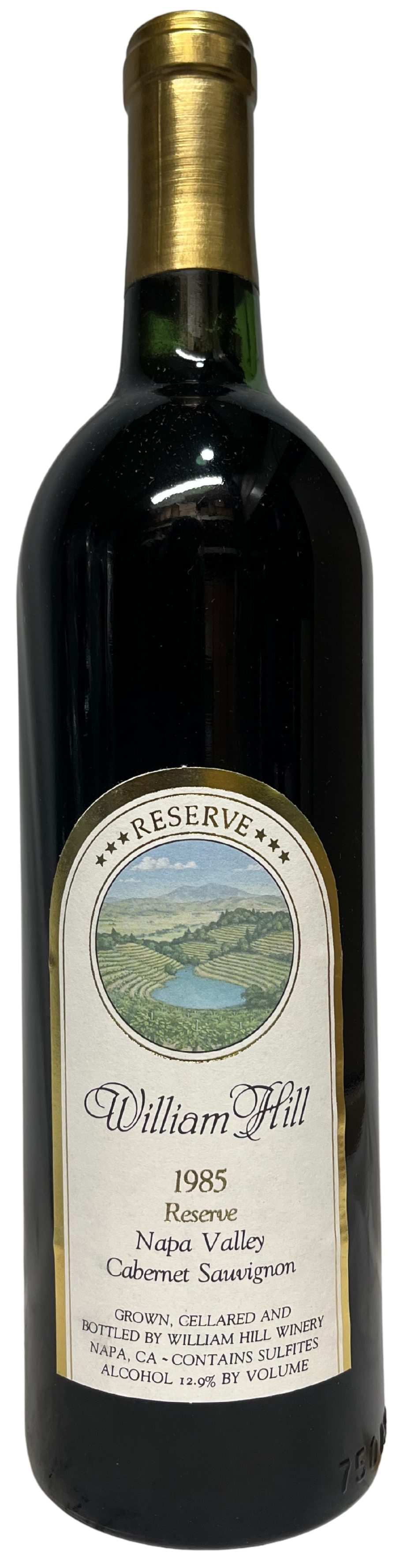1985 William Hill Napa Valley Reserve Cabernet