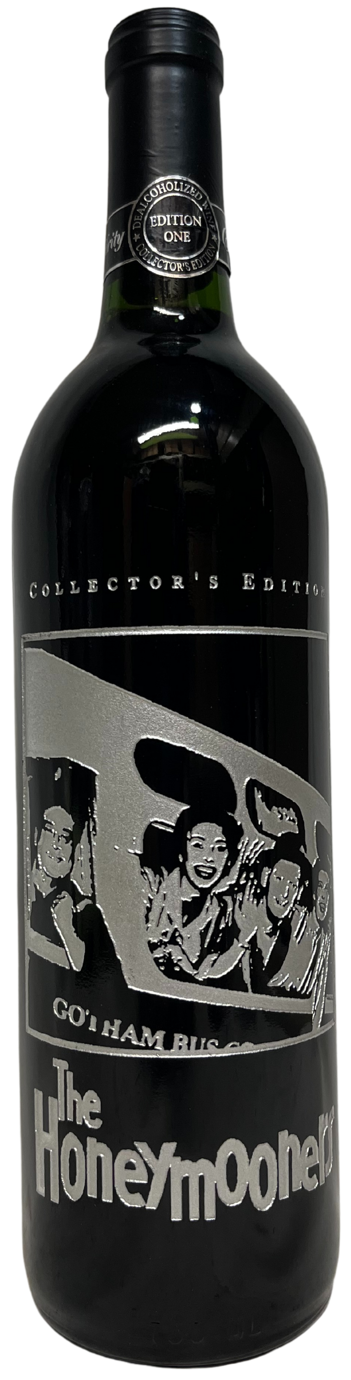 NV Celebrity Cellars The Honeymooners Proprietary Red Wine Etched Bottle