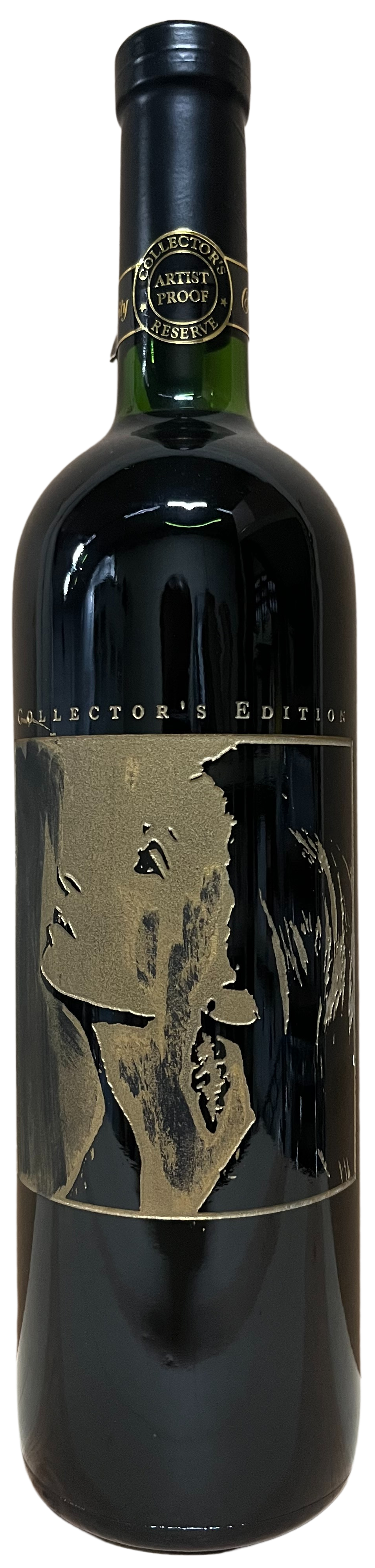 1995 Celebrity Cellars Barbara Streisand Etched Bottle Cabernet