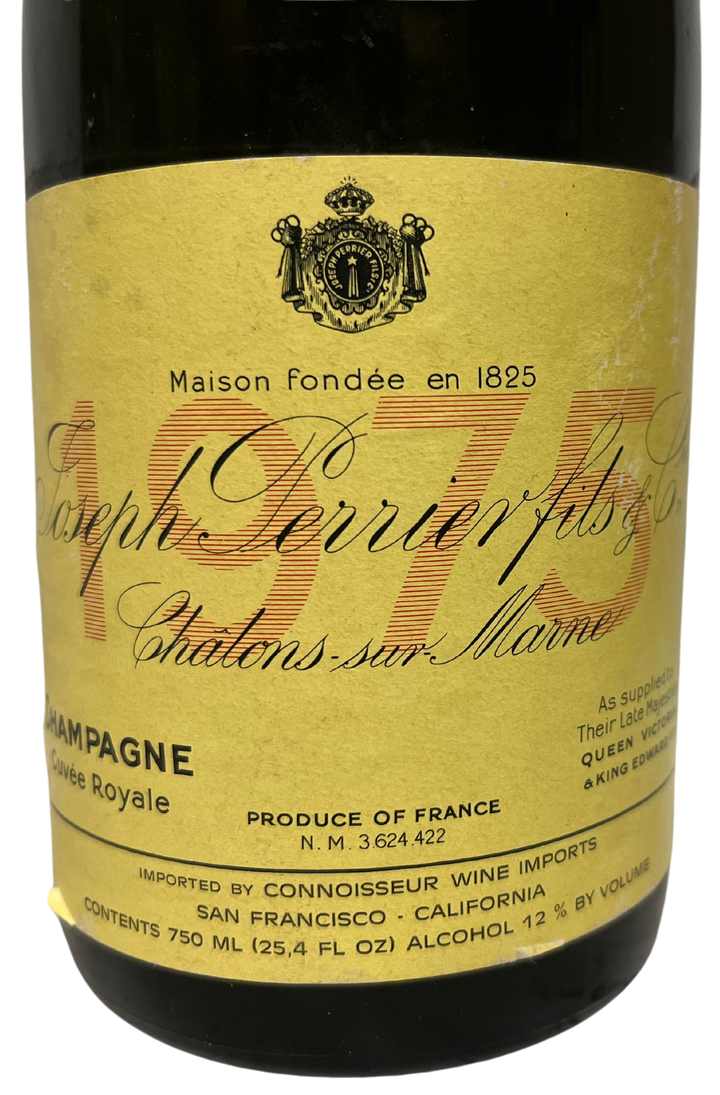 1975 Joseph Perrier Cuvee Royale Brut Champagne