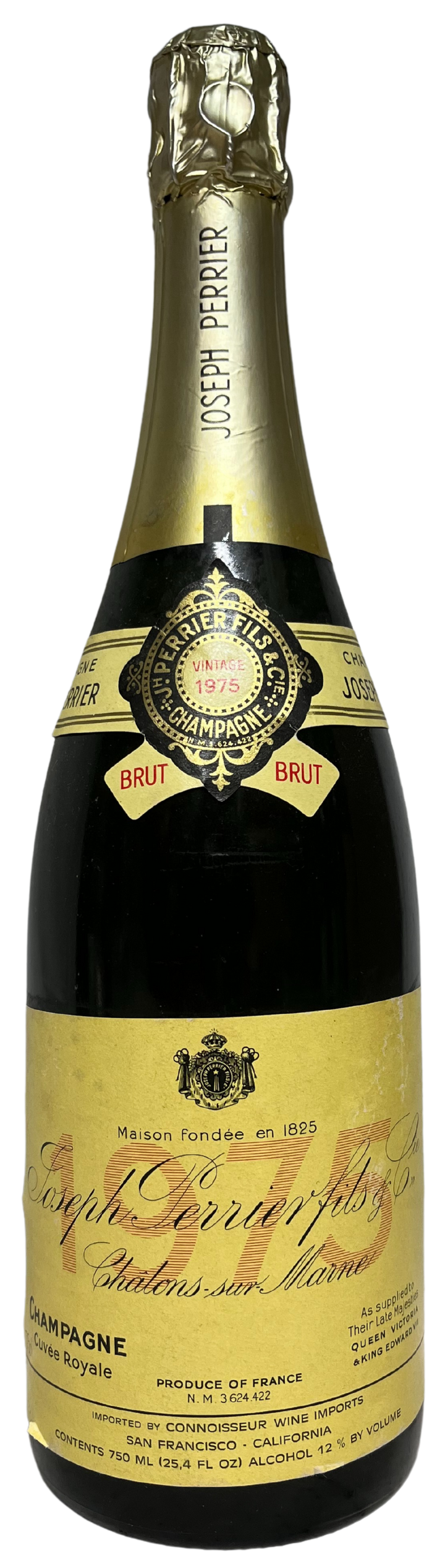 1975 Joseph Perrier Cuvee Royale Brut Champagne