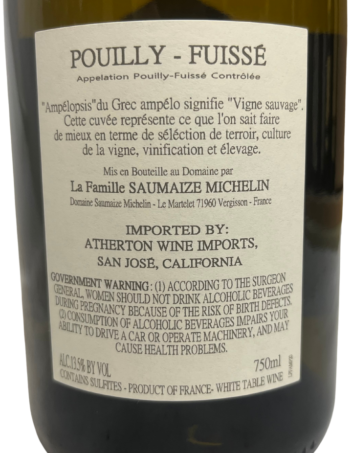 2019 Saumaize-Michelin Pouilly Fuisse Ronchevats
