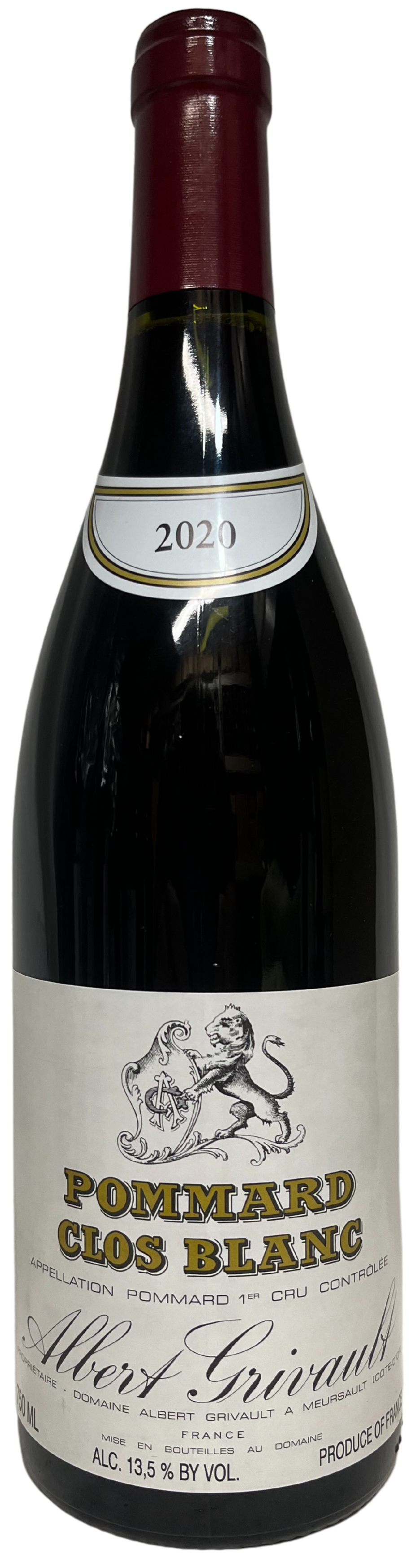 2020 Albert Grivault Pommard Clos Blanc