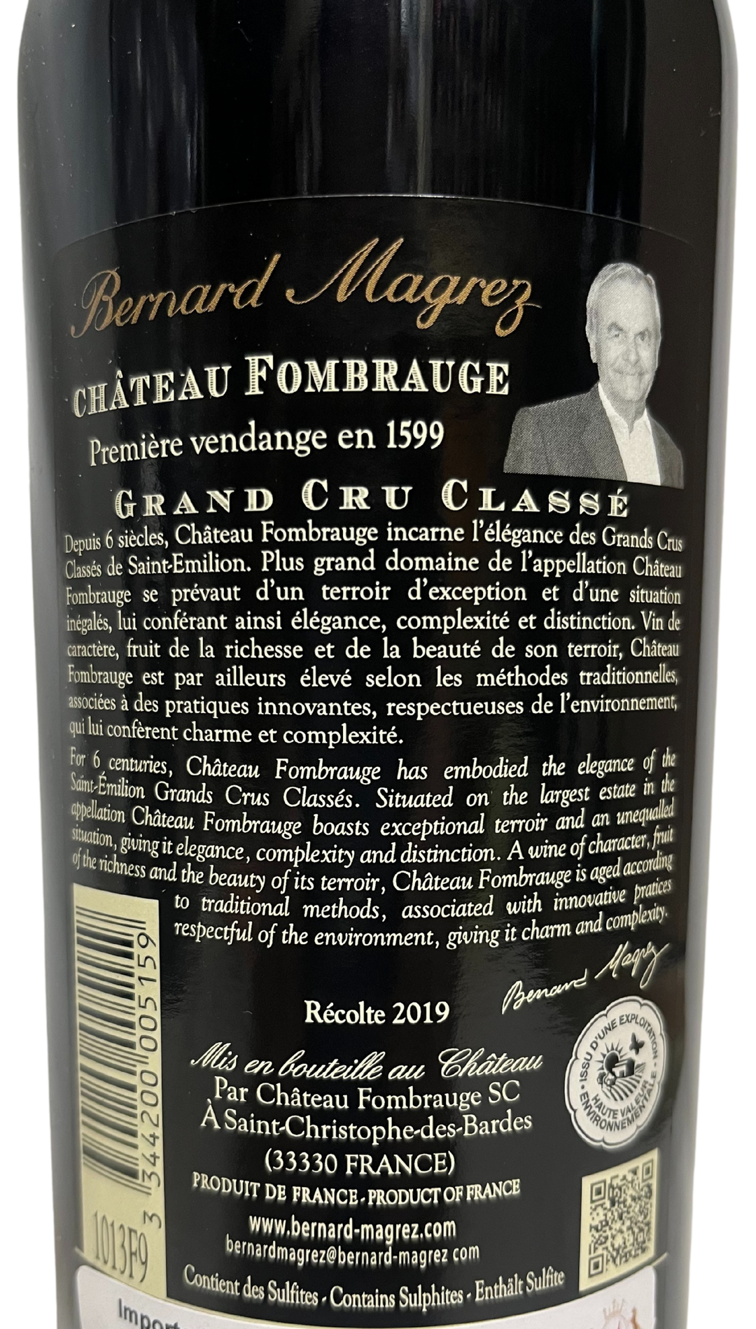 2019 Fombrauge St Emilion