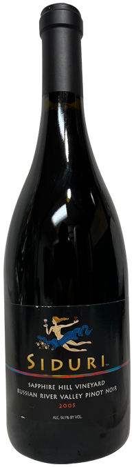 2005 Siduri Sapphire Hill Russian River Valley Pinot Noir