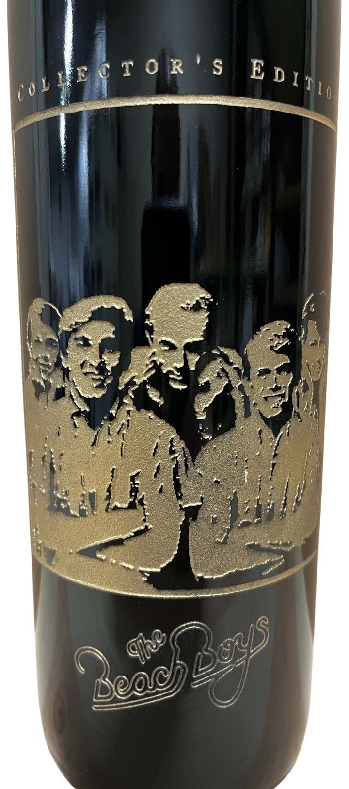 1995 Celebrity Cellars The Beach Boys Proprietary Red Wine Etched Bottle