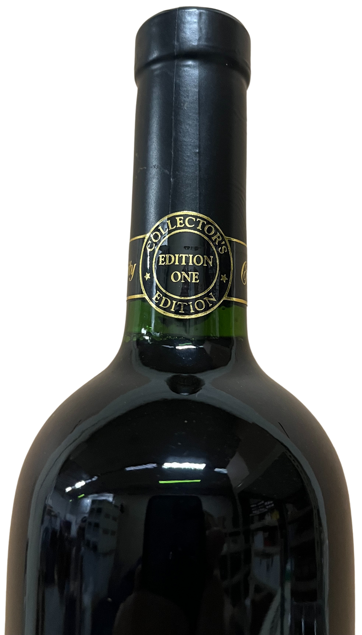 1995 Celebrity Cellars The Beach Boys Proprietary Red Wine Etched Bottle