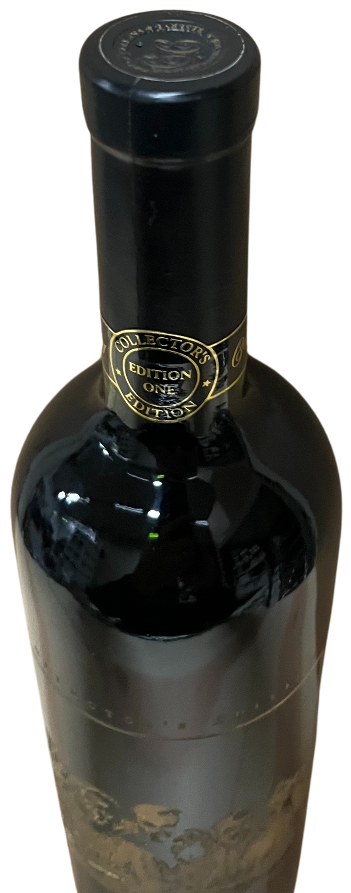 1995 Celebrity Cellars The Beach Boys Proprietary Red Wine Etched Bottle