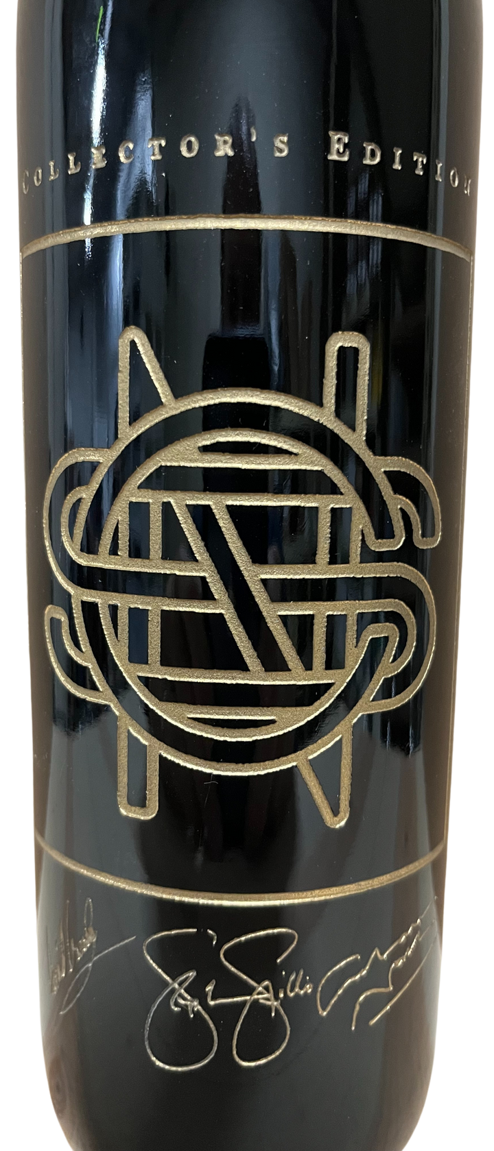 1995 Celebrity Cellars Crosby Stills and Nash Proprietary Red Wine Etched Bottle