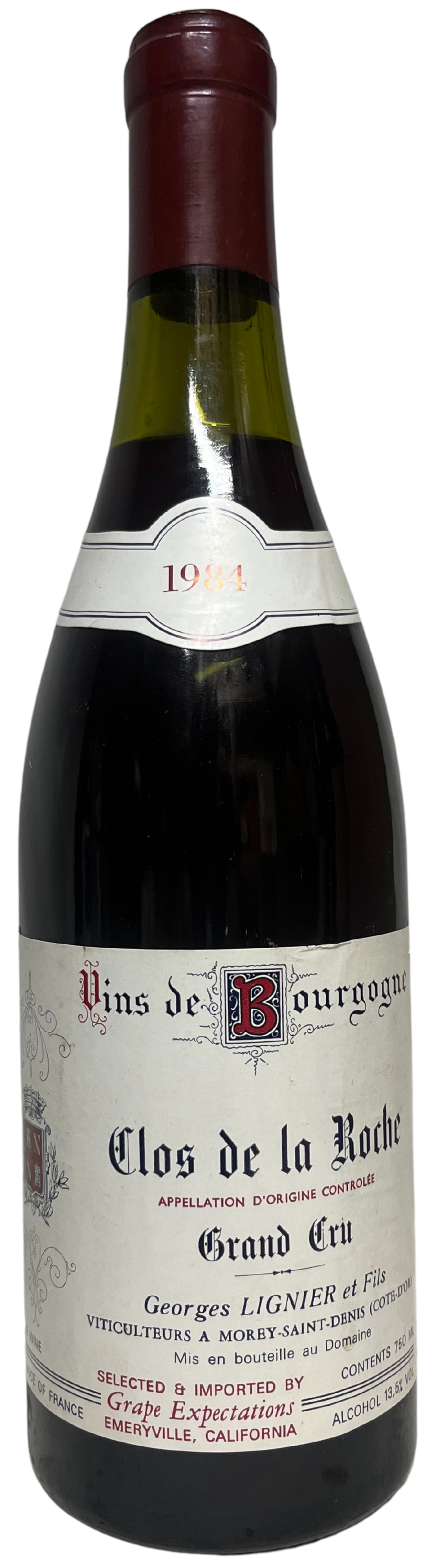 1984 Georges Lignier Clos de la Roche