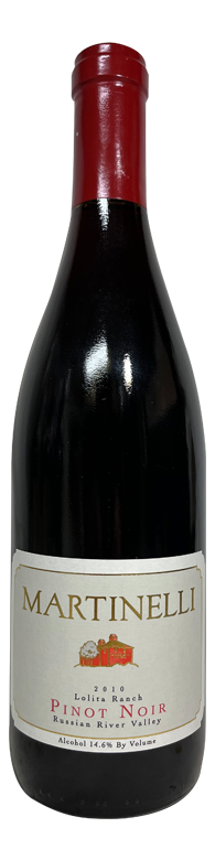 2010 Martinelli Lolita Ranch Pinot Noir