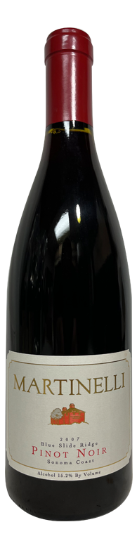2007 Martinelli Blue Slide Ridge Pinot Noir