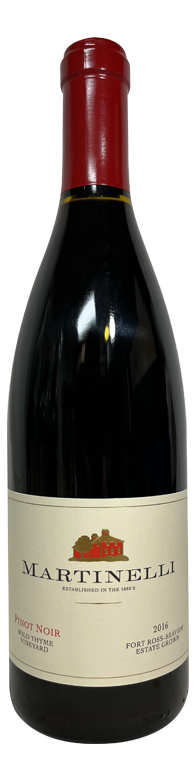 2016 Martinelli Wild Thyme Vineyard Pinot Noir