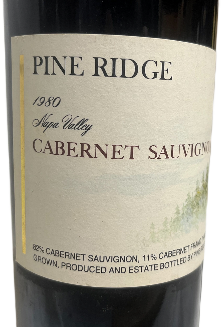 1980 Pine Ridge Andrus Reserve Cabernet