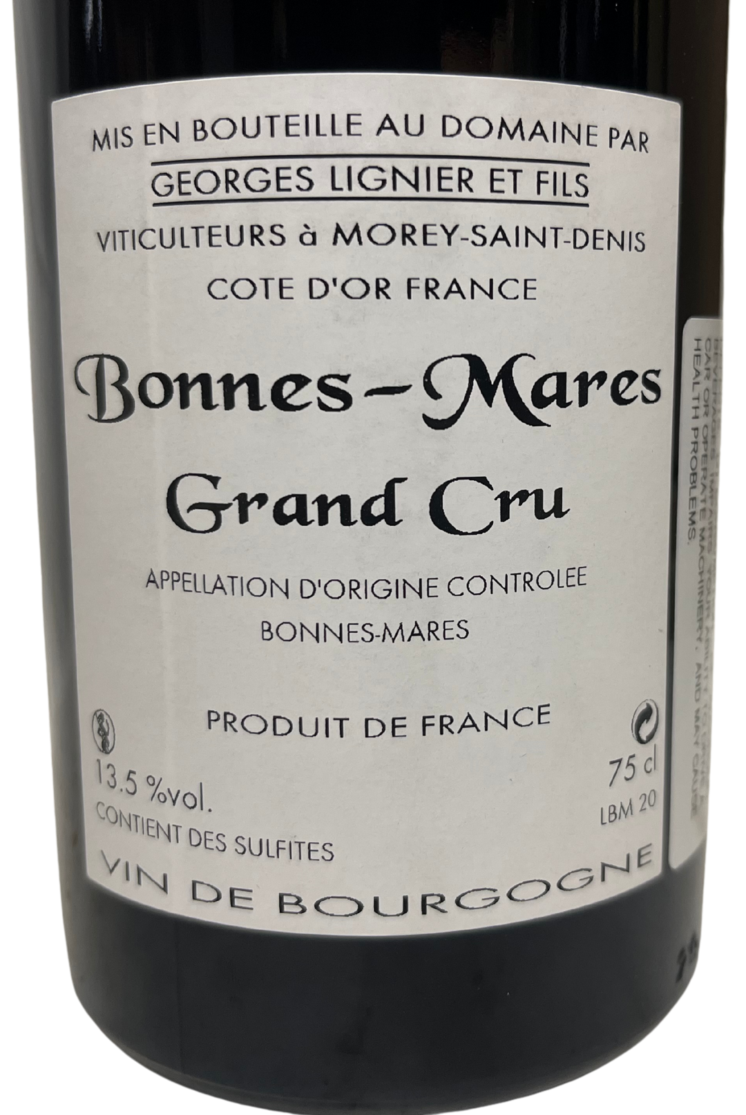 2020 Georges Lignier Bonnes Mares