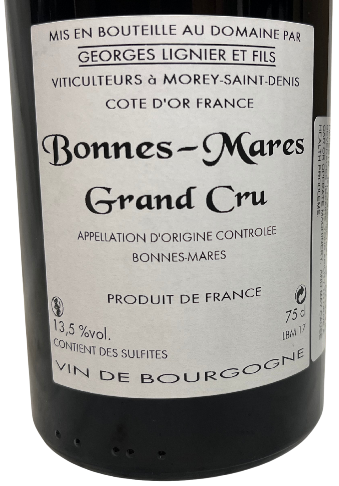 2017 Georges Lignier Bonnes Mares