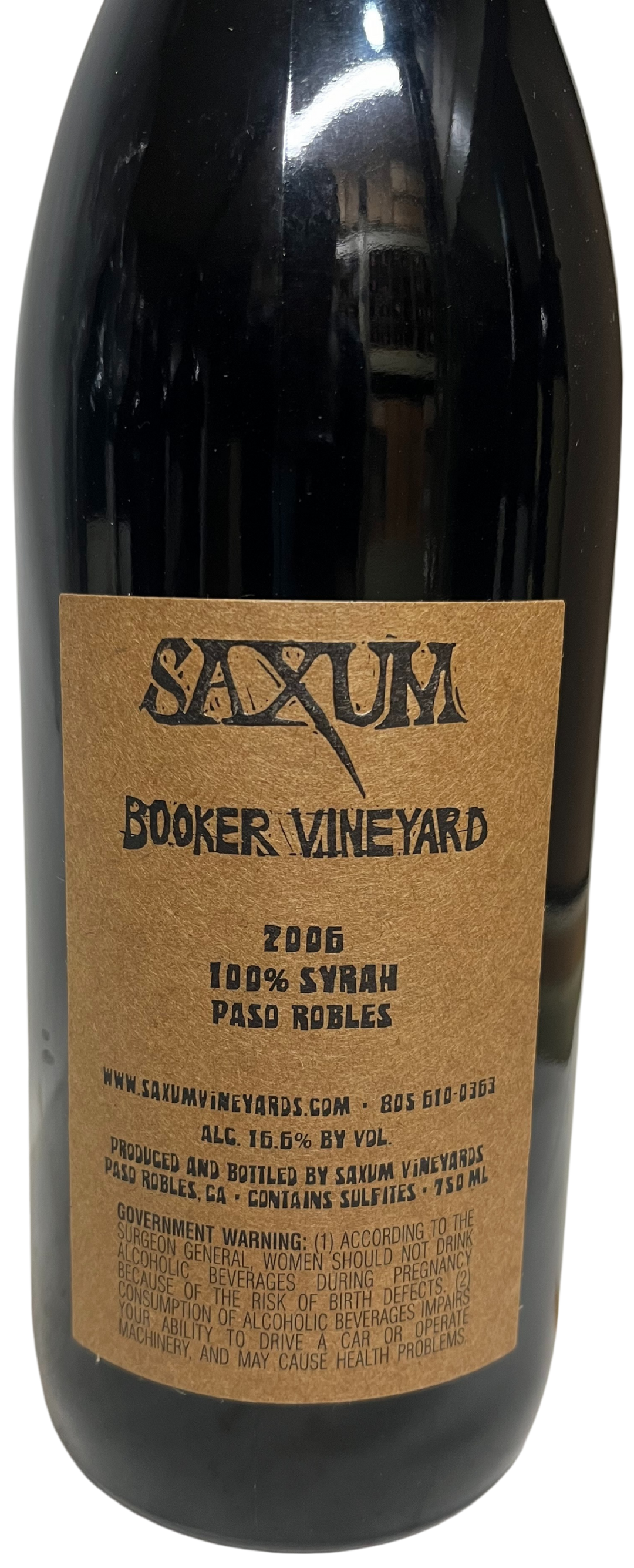 2006 Saxum Booker Vineyard Proprietary Red