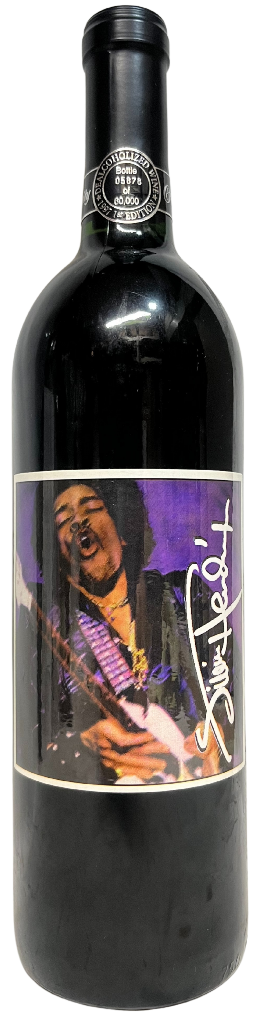 1997 Celebrity Cellars Jimmy Hendrix Proprietary Red Un-Wine