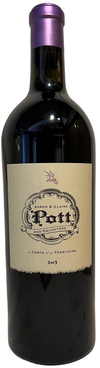 2013 Pott Wine La Carte et le Territoire Proprietary Red