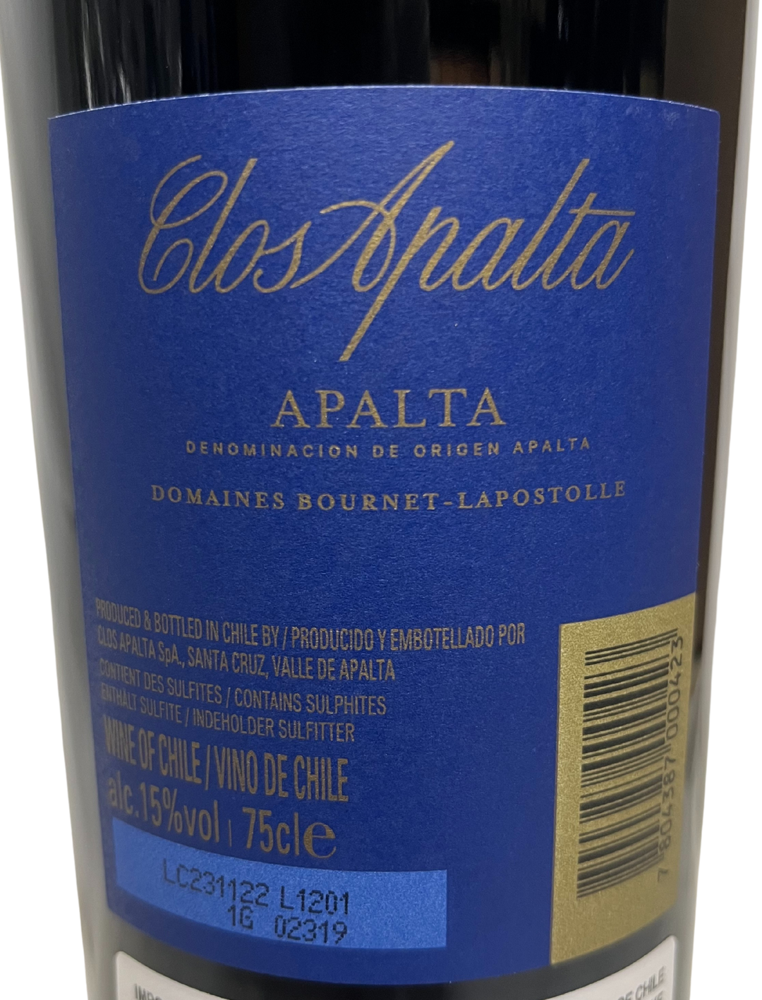 2019 Clos Apalta Proprietary Blend