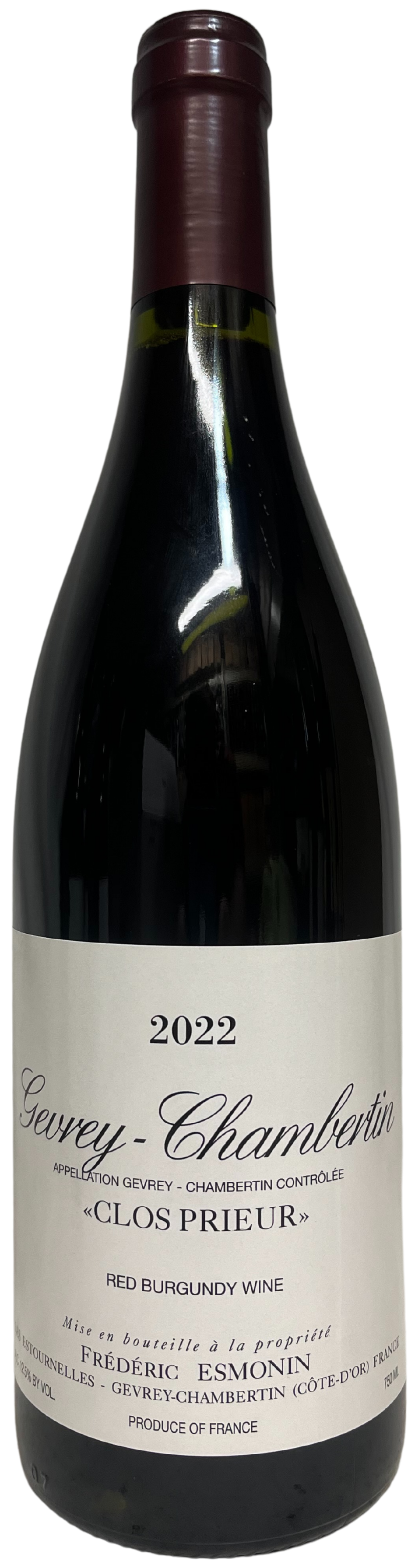 2022 Frederic Esmonin Gevrey Chambertin Clos Prieur