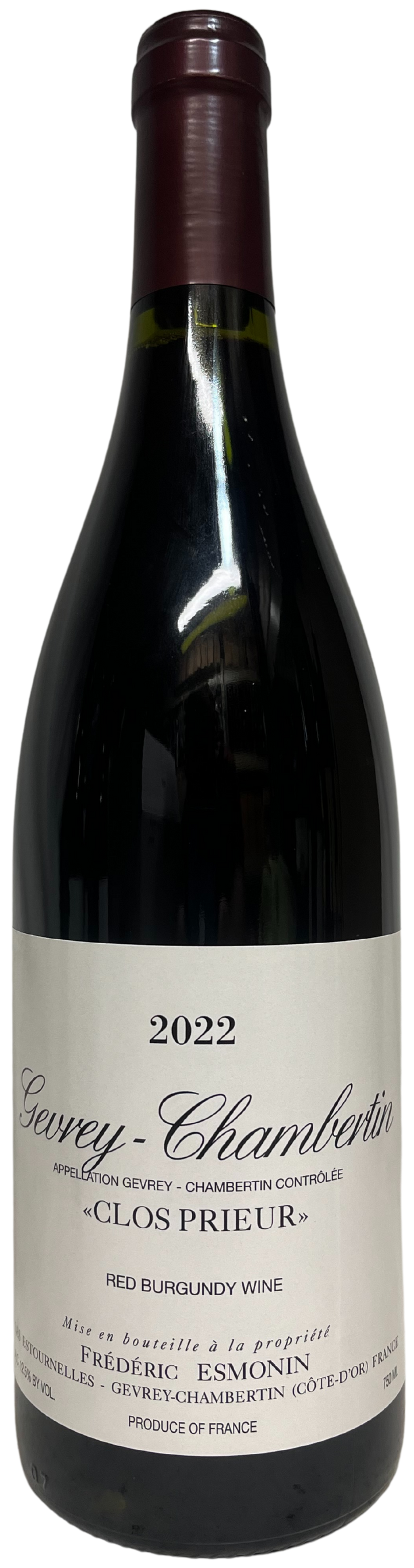 2022 Frederic Esmonin Gevrey Chambertin Clos Prieur
