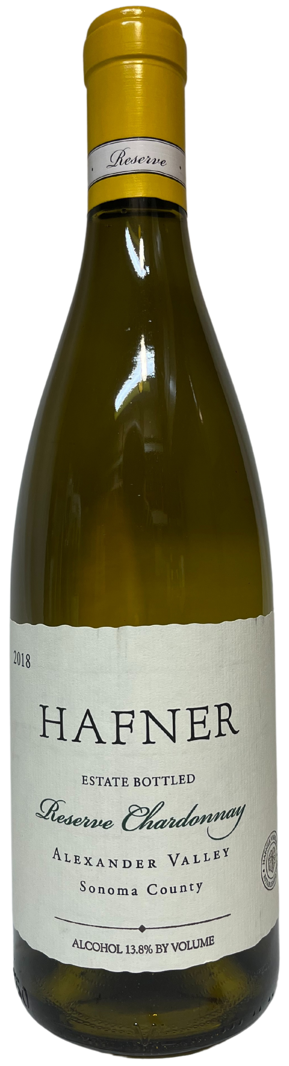 2018 Hafner Vineyard Alexander Valley Chardonnay