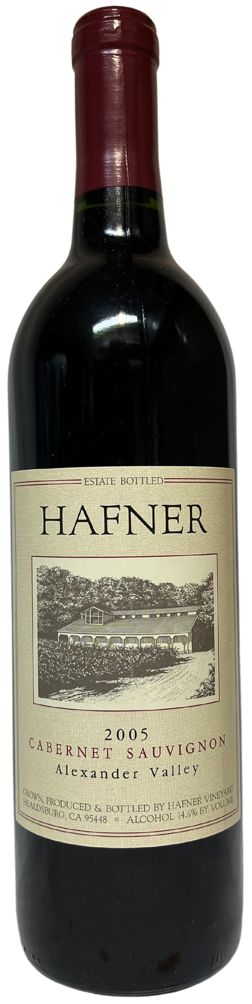 2005 Hafner Vineyard Alexander Valley Cabernet Sauvignon