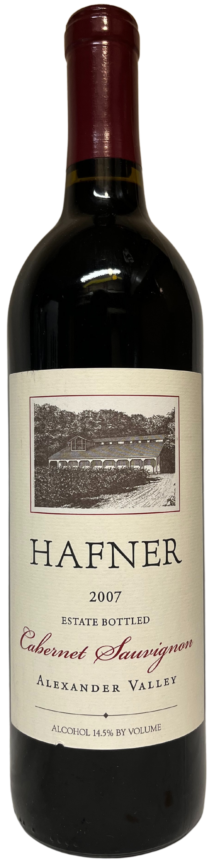 2007 Hafner Vineyard Alexander Valley Cabernet Sauvignon