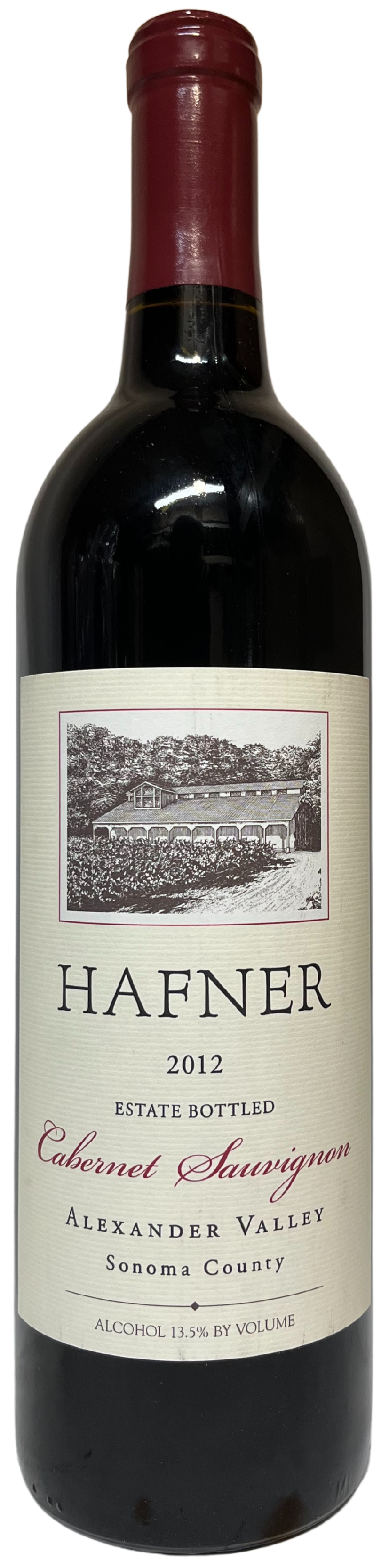 2012 Hafner Vineyard Alexander Valley Cabernet Sauvignon