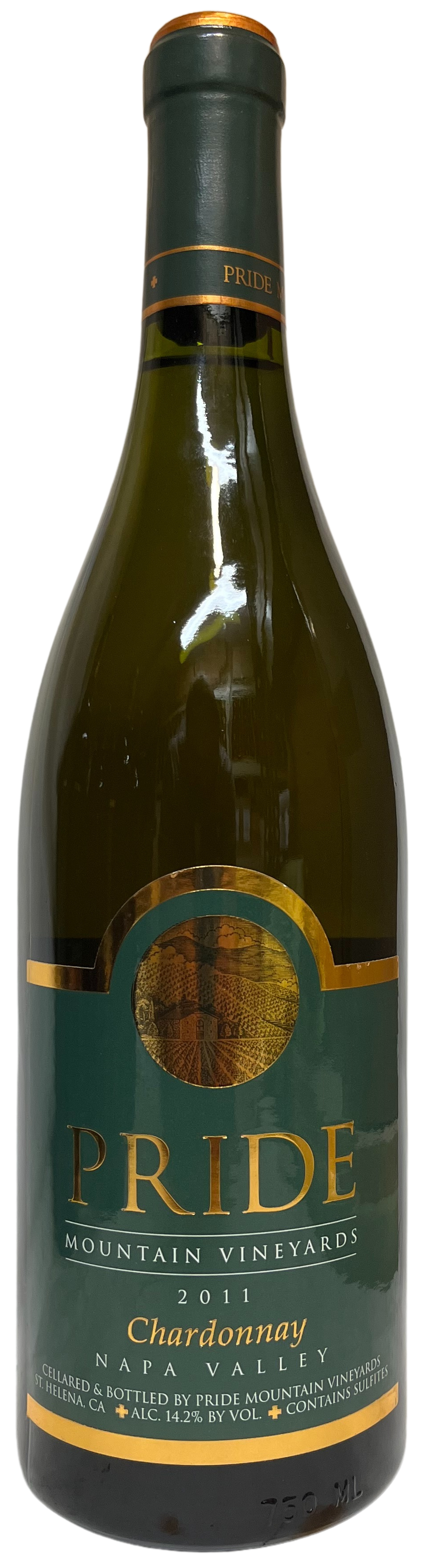 2011 Pride Mountain Vineyards Chardonnay