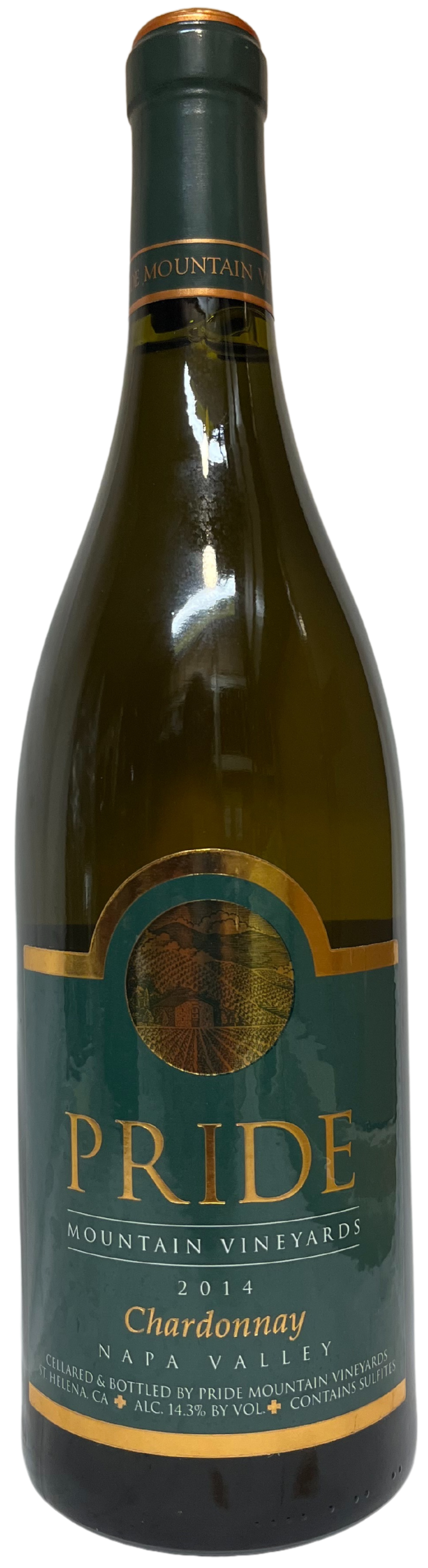 2014 Pride Mountain Vineyards Chardonnay