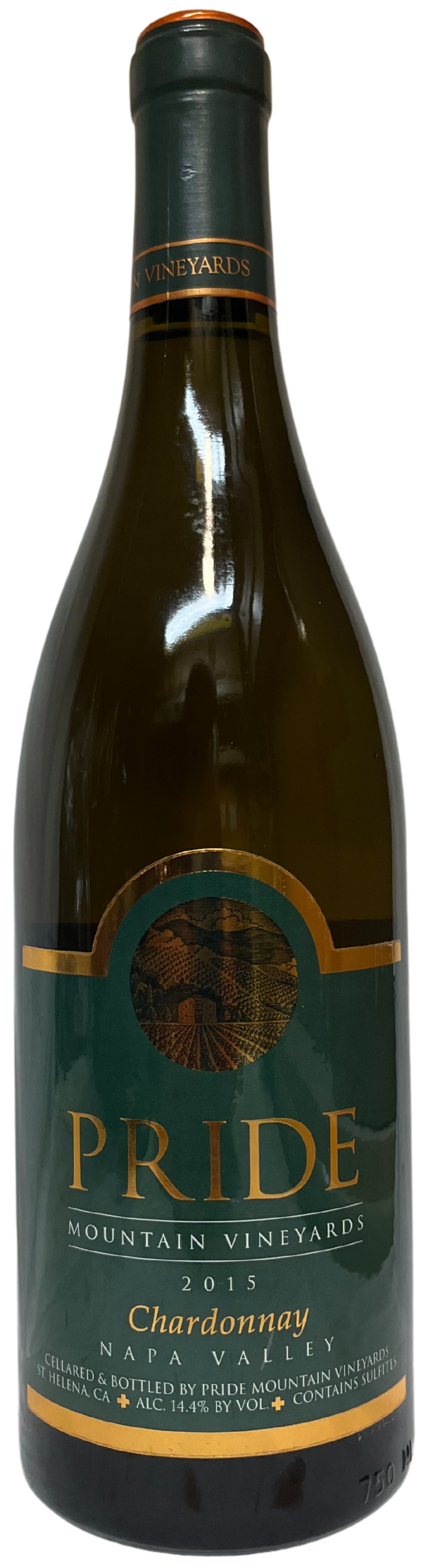2015 Pride Mountain Vineyards Chardonnay