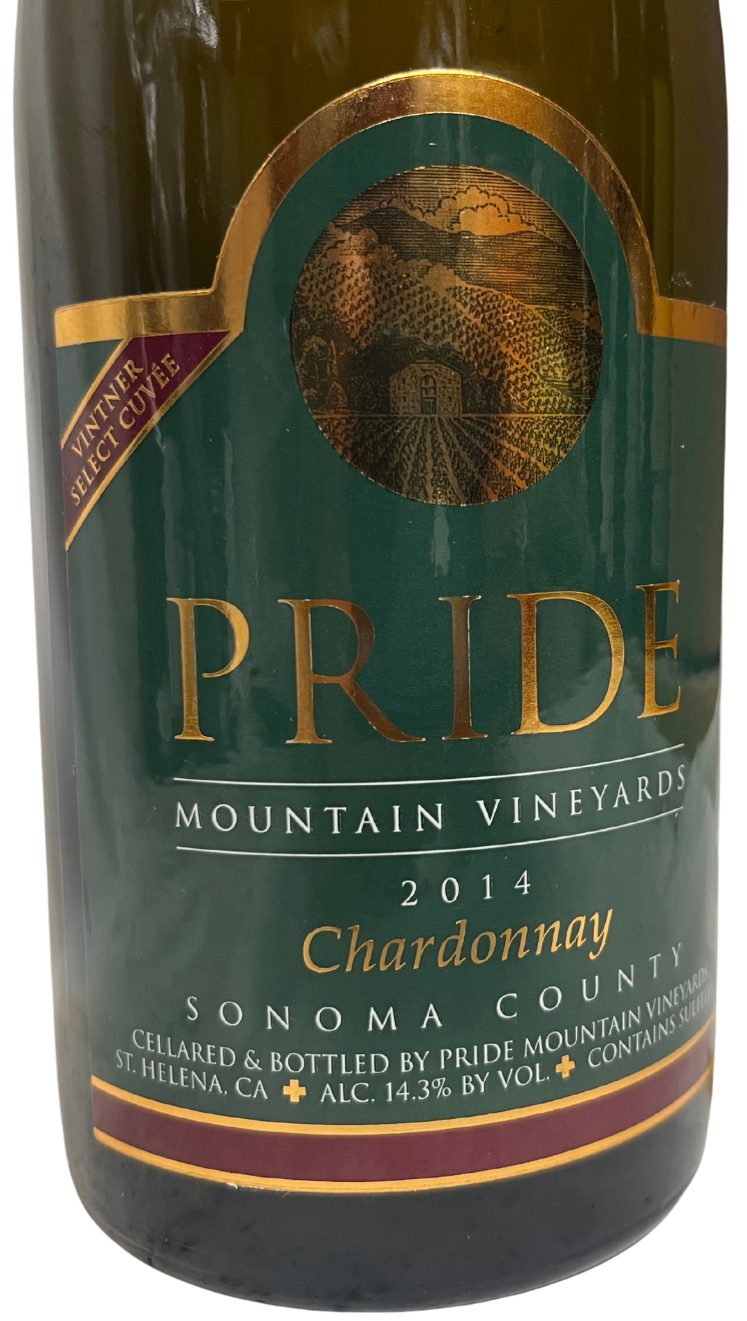 2014 Pride Mountain Vineyards Vintner Select Chardonnay