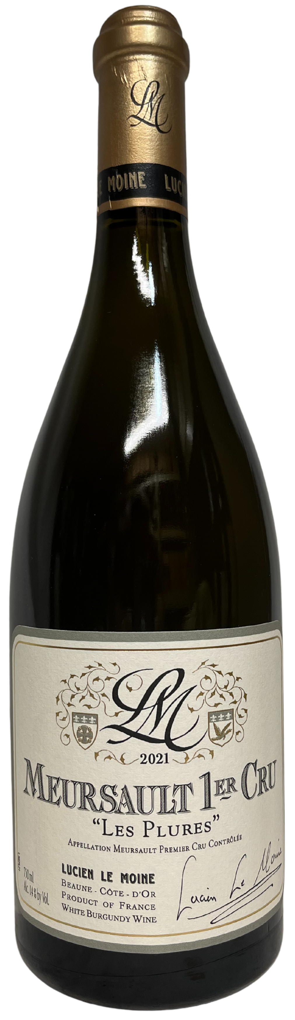 2021 Lucien Le Moine Meursault les Plures