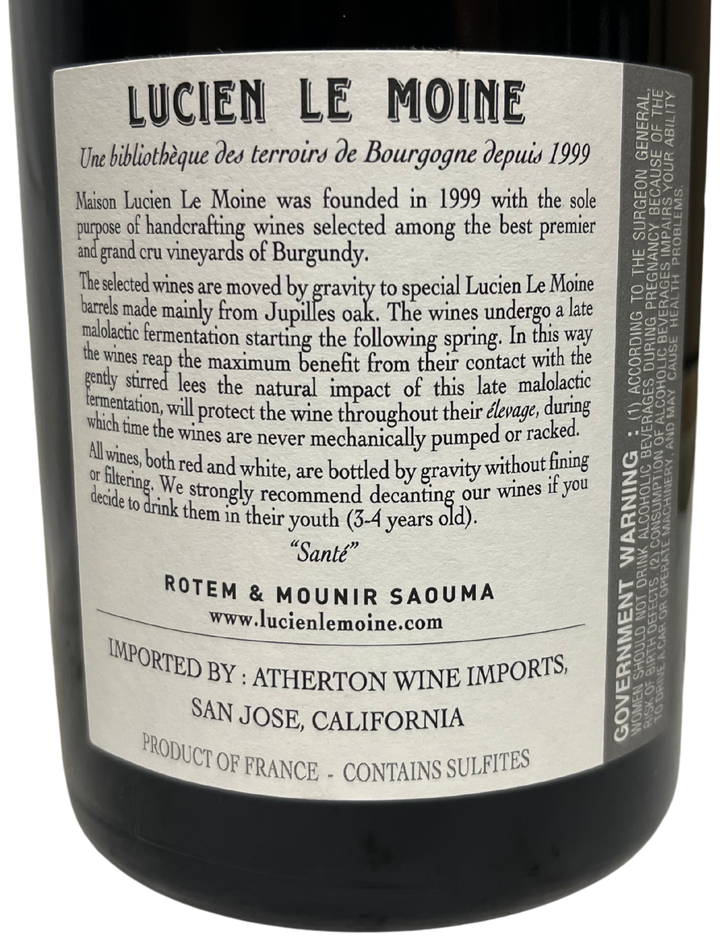 2021 Lucien Le Moine Morey St. Denis les Genavrieres